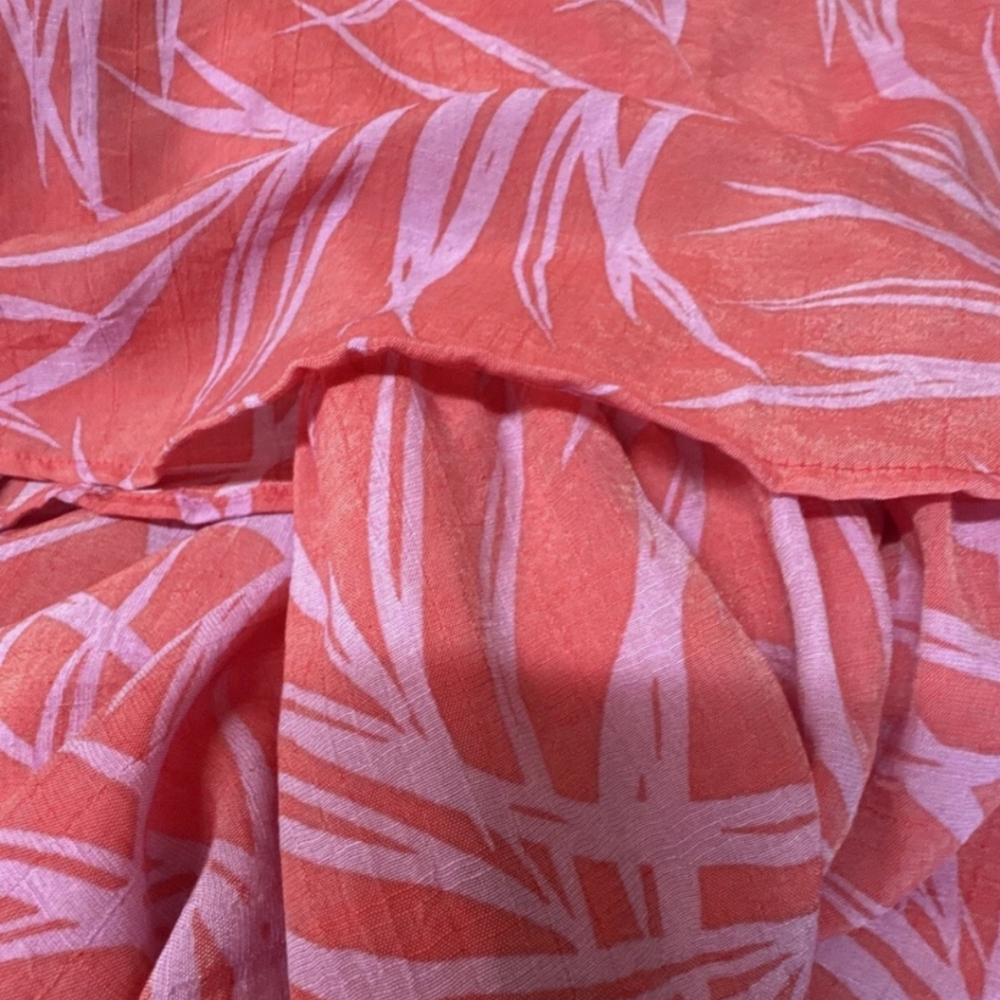 Marissa Olivia Red/Pink Print Sleeveless Maxi Dress SIZE 3X - Picture 9 of 12